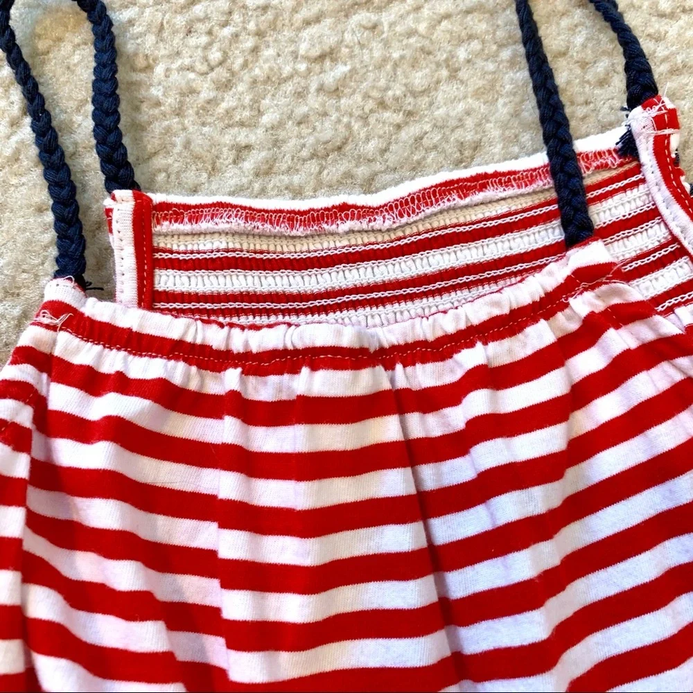 OSH KOSH B’GOSH Striped Drop Waist Dress—SZ. 6